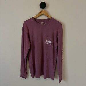 Burlebo Long Sleeved Let it Fly Graphic Shirt Size Medium